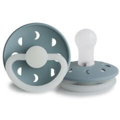 FRİGG- Moon Phase Silikon Emzik- Karanlıkta Parlayan- Stone Blue Night