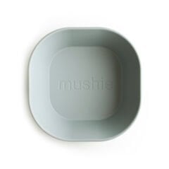 Mushie İkili Kare Yemek Kasesi - Sage