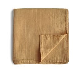 Mushie Organik Müslin Örtü / Kundak - Cedar