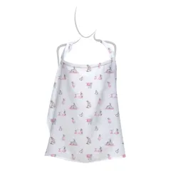 Bébé Lapin Rose Bebek Emzirme Önlüğü
