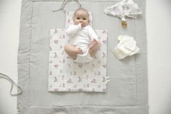 Bebe Lapin Rose Müslin Bebek  Pratik Alt Açma Matı